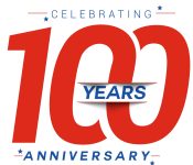 100 Years Anniversary Celebration Design.